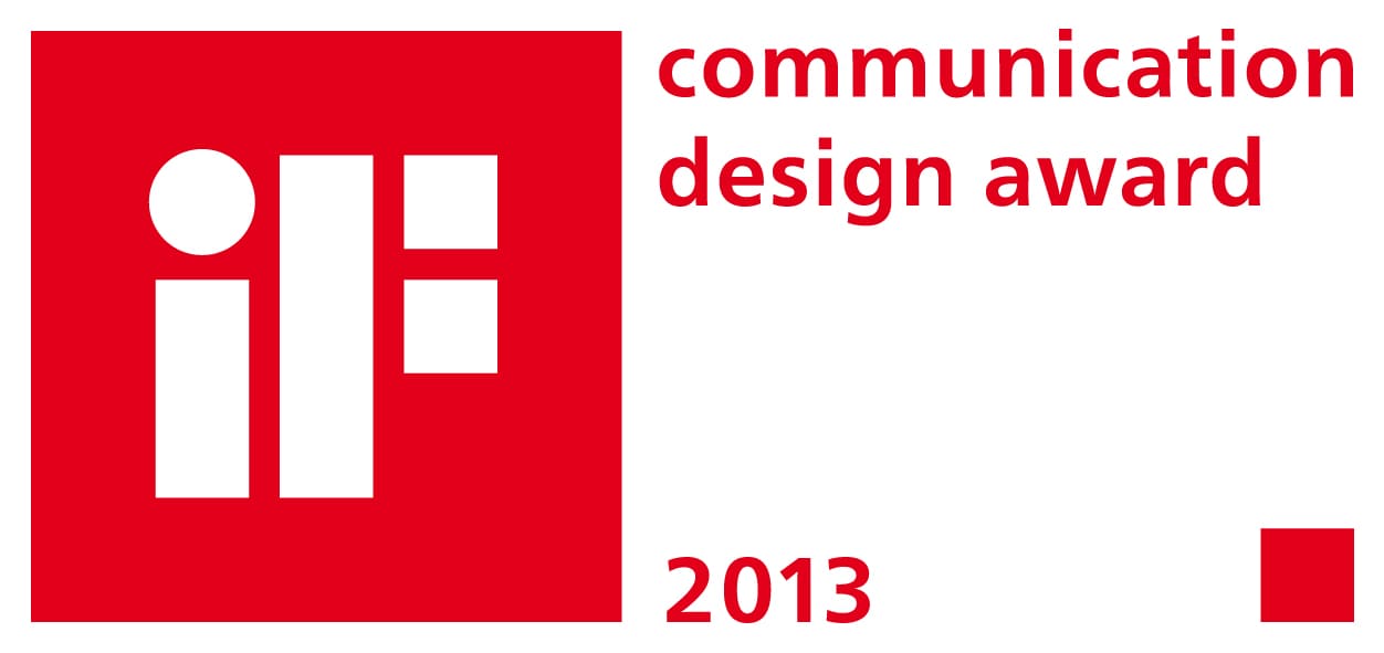 iF communication design award 2013