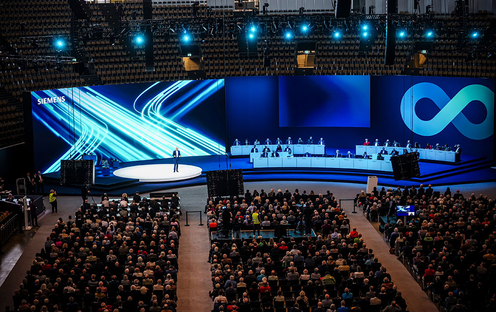 Siemens - Hauptversammlung