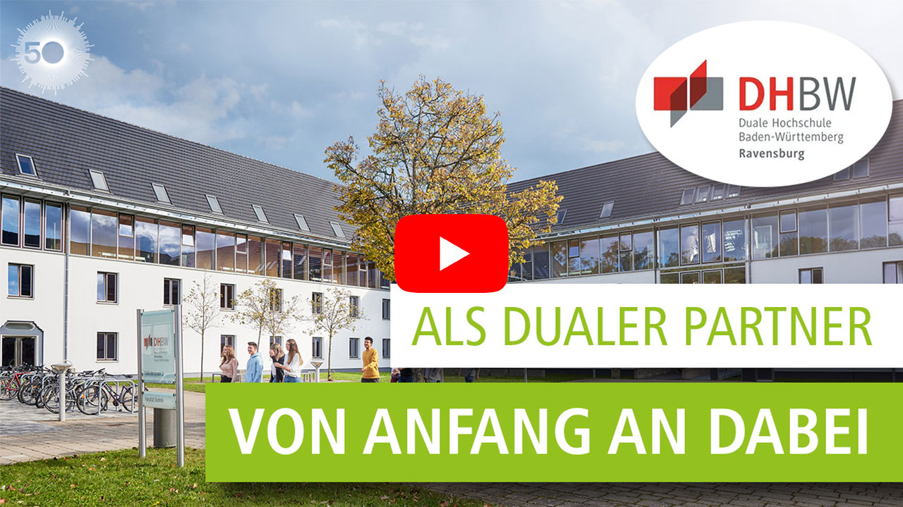 Als Dualer Partner der DHBW von Anfang an dabei